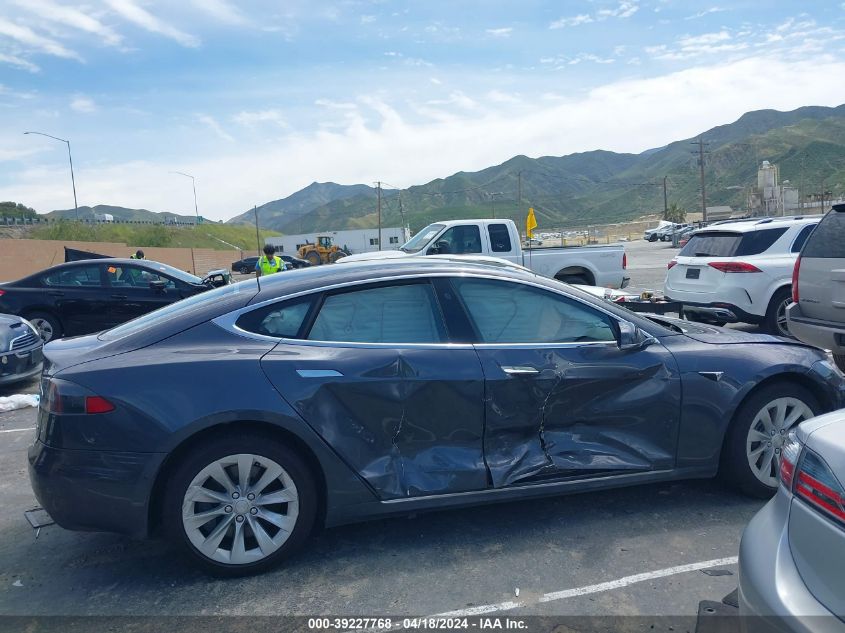 2018 Tesla Model S 100D/75D/P100D VIN: 5YJSA1E20JF297702 Lot: 39227768