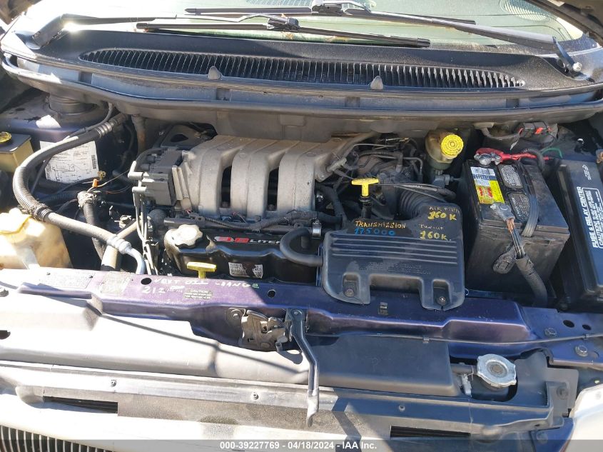 1997 Chrysler Town & Country Lxi VIN: 1C4GP64L7VB307307 Lot: 39227769