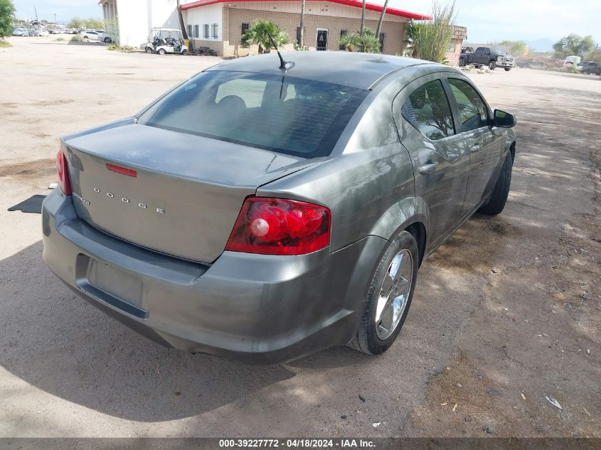 2013 Dodge Avenger Se VIN: 1C3CDZAB4DN687907 Lot: 39227772