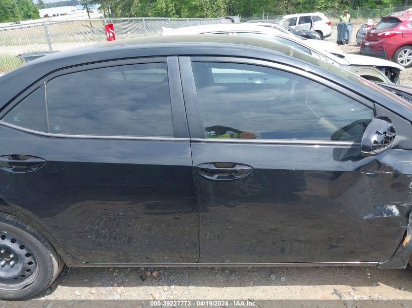 2017 Toyota Corolla Le VIN: 2T1BURHE0HC787289 Lot: 39227773