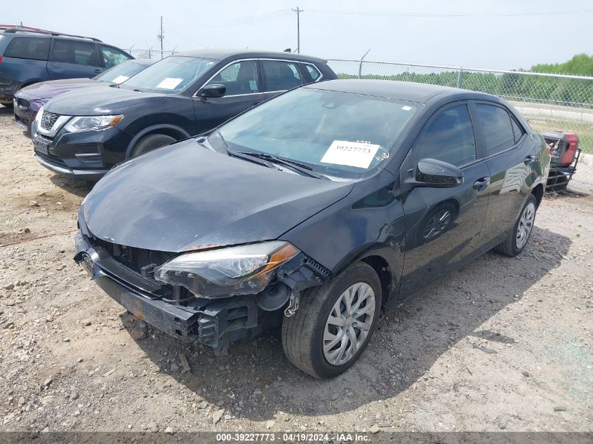 2017 Toyota Corolla Le VIN: 2T1BURHE0HC787289 Lot: 39227773