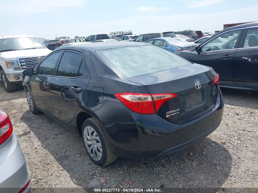 2017 Toyota Corolla Le VIN: 2T1BURHE0HC787289 Lot: 39227773