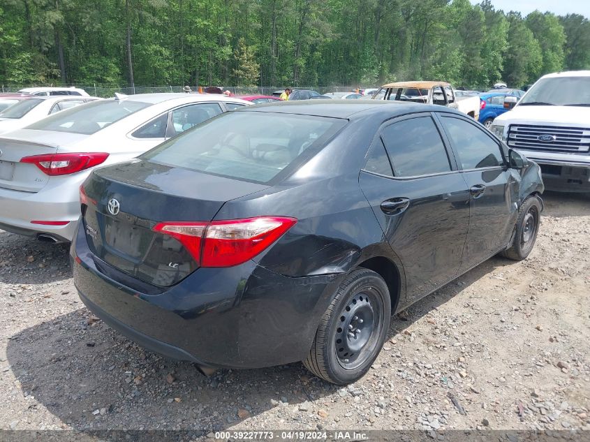 2017 Toyota Corolla Le VIN: 2T1BURHE0HC787289 Lot: 39227773