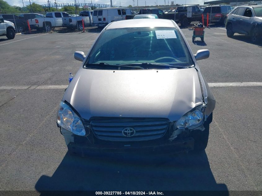 2003 Toyota Corolla Ce/Le/S VIN: 1NXBR32E03Z001456 Lot: 39227785