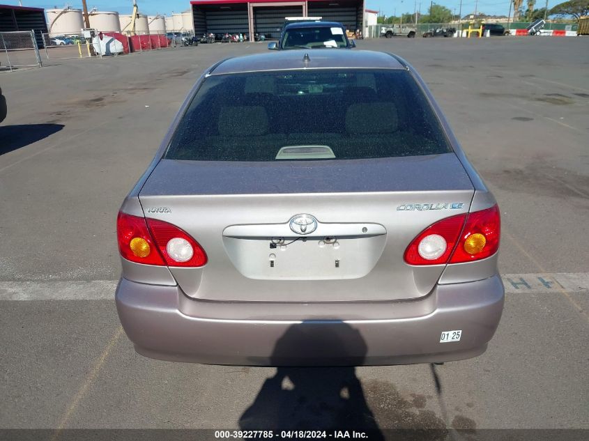 2003 Toyota Corolla Ce/Le/S VIN: 1NXBR32E03Z001456 Lot: 39227785