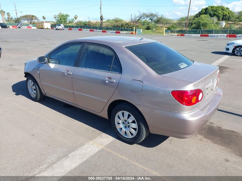 2003 Toyota Corolla Ce/Le/S VIN: 1NXBR32E03Z001456 Lot: 39227785