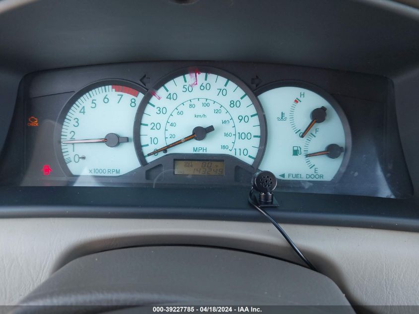 2003 Toyota Corolla Ce/Le/S VIN: 1NXBR32E03Z001456 Lot: 39227785