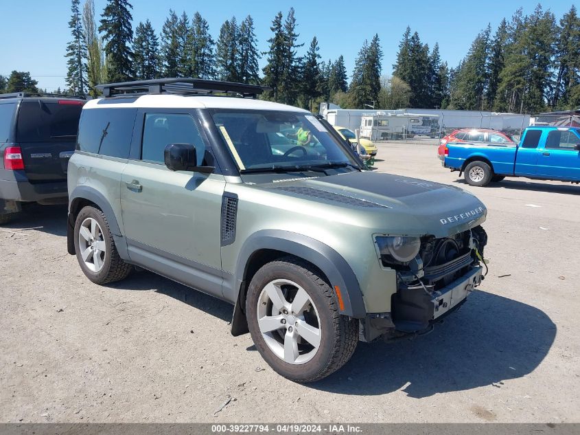 2021 Land Rover Defender 90 First Edition VIN: SALEV6RU8M2045819 Lot: 39227794