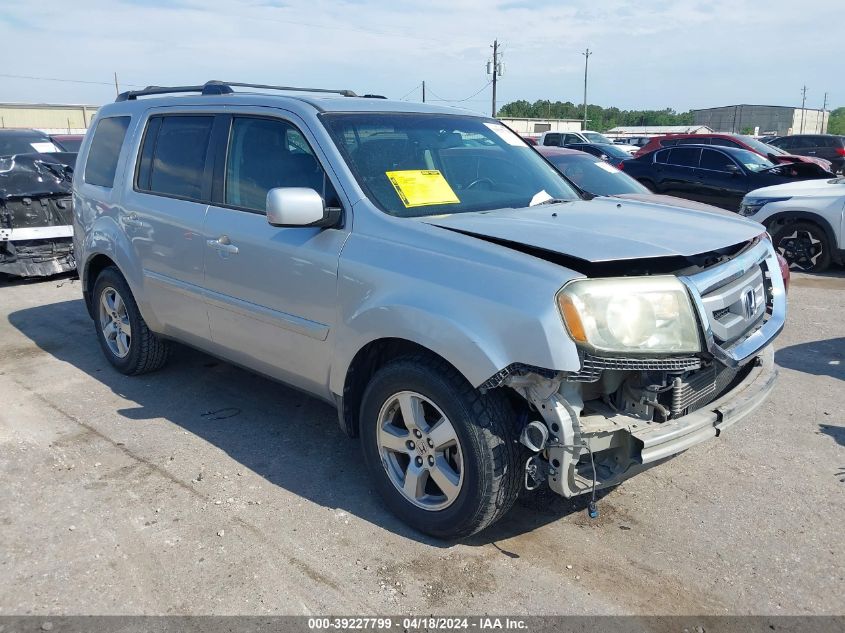 2010 Honda Pilot Ex-L VIN: 5FNYF4H56AB013251 Lot: 39227799