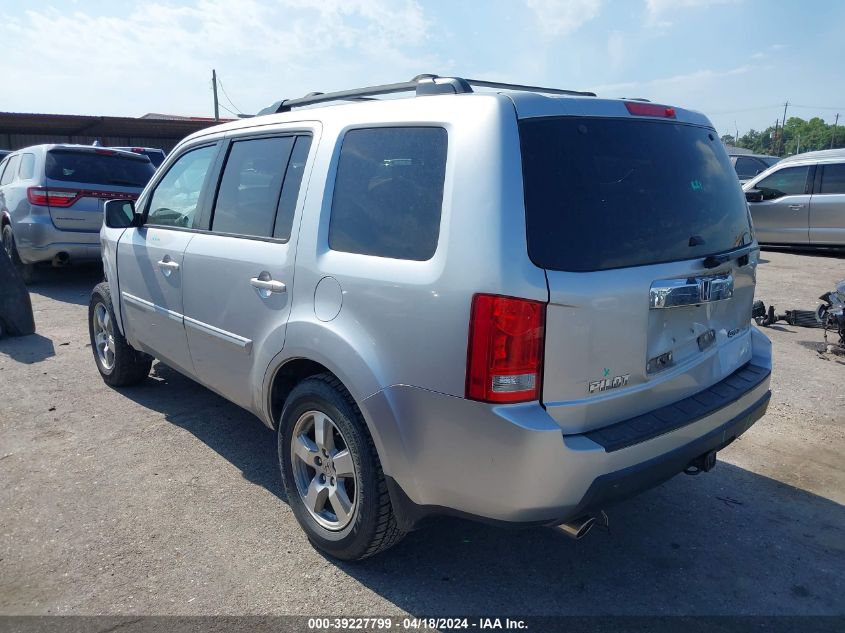 2010 Honda Pilot Ex-L VIN: 5FNYF4H56AB013251 Lot: 39227799