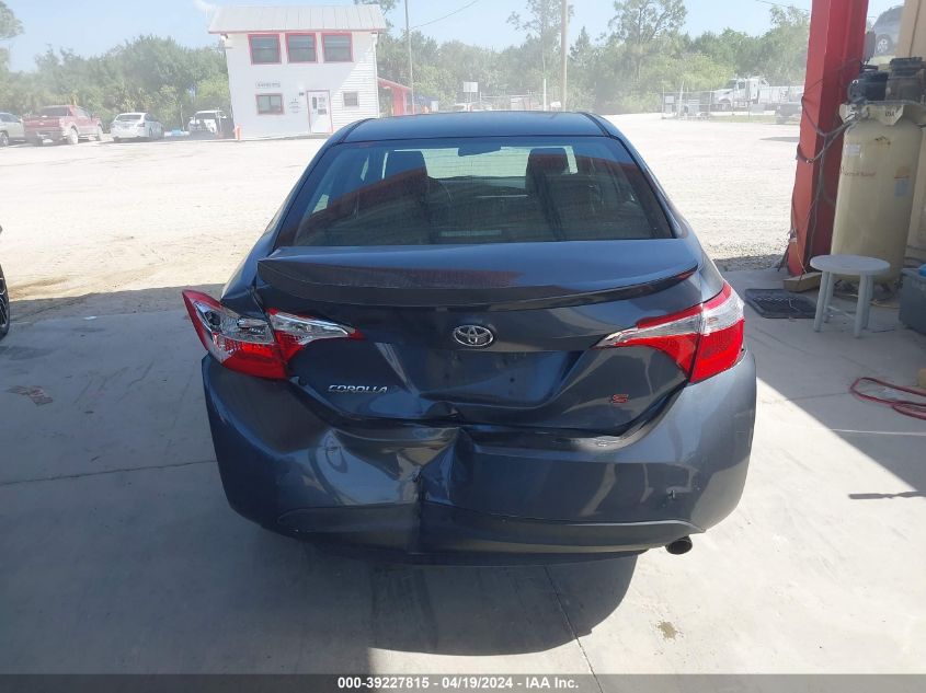 2015 Toyota Corolla S Plus VIN: 2T1BURHE1FC465094 Lot: 39227815