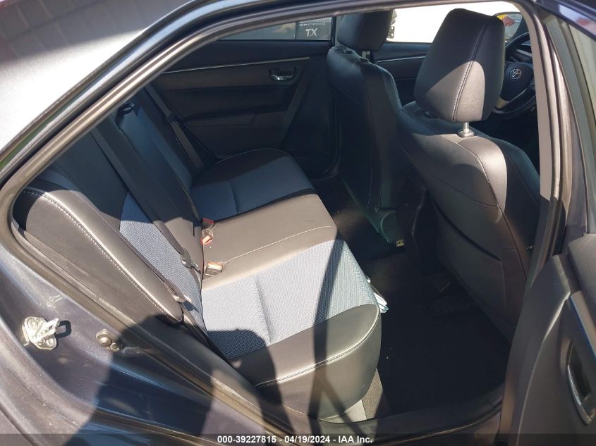 2015 Toyota Corolla S Plus VIN: 2T1BURHE1FC465094 Lot: 39227815