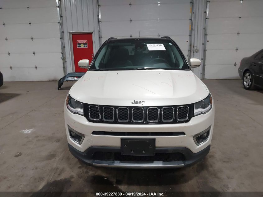 2017 Jeep New Compass Limited 4X4 VIN: 3C4NJDCBXHT688305 Lot: 39227830