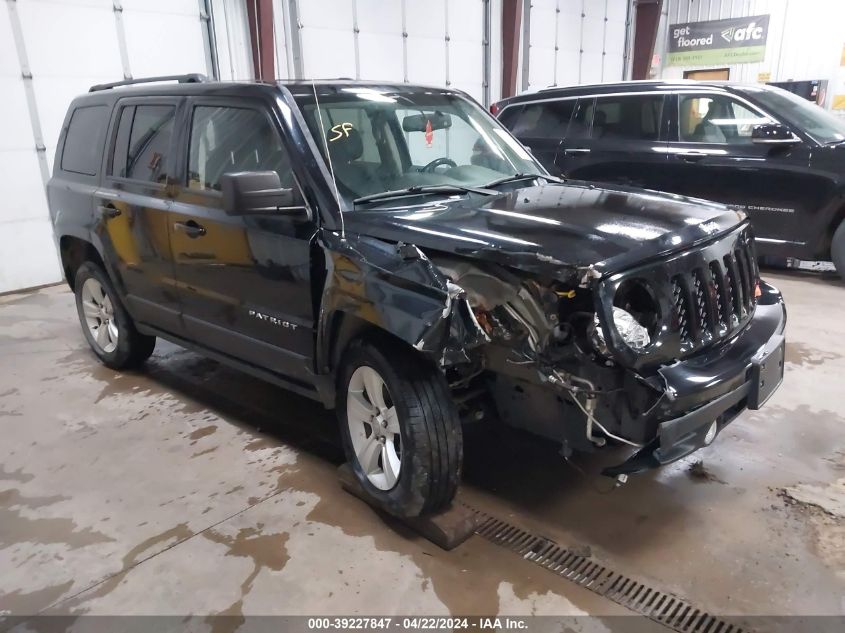 2017 Jeep Patriot Latitude 4X4 VIN: 1C4NJRFB5HD104276 Lot: 50313814