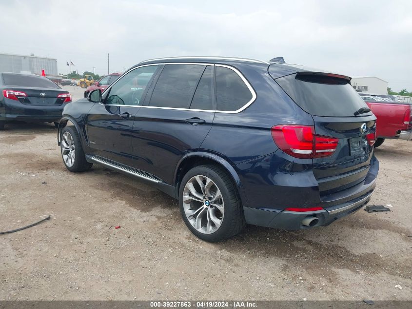 2015 BMW X5 xDrive35I VIN: 5UXKR0C55F0P06068 Lot: 39227863