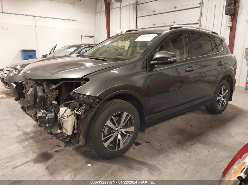 2018 Toyota Rav4 Xle VIN: JTMRFREV1JD257743 Lot: 40060874