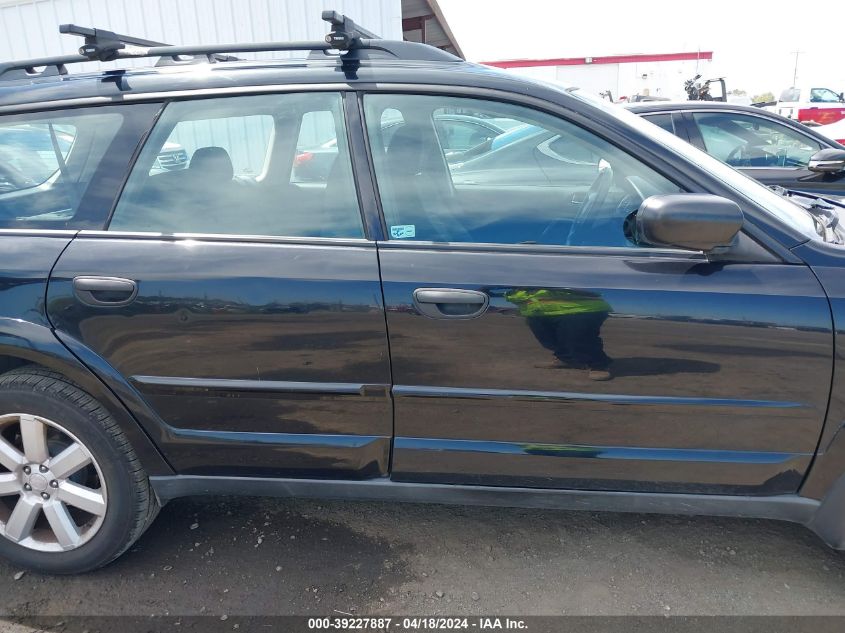 2008 Subaru Outback 2.5I/2.5I L.l. Bean Edition VIN: 4S4BP61C087349237 Lot: 39256976