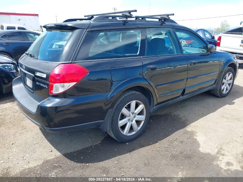 2008 Subaru Outback 2.5I/2.5I L.l. Bean Edition VIN: 4S4BP61C087349237 Lot: 39256976