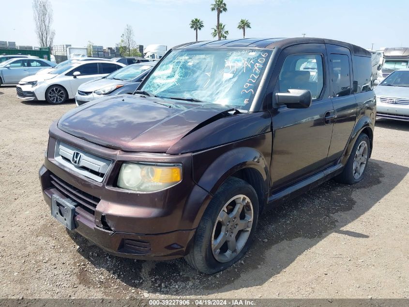 2008 Honda Element Sc VIN: 5J6YH18918L012506 Lot: 39227906