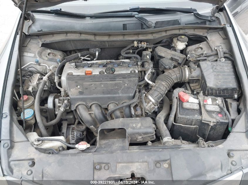 2009 Honda Accord 2.4 Lx VIN: 1HGCP26359A128524 Lot: 39227931