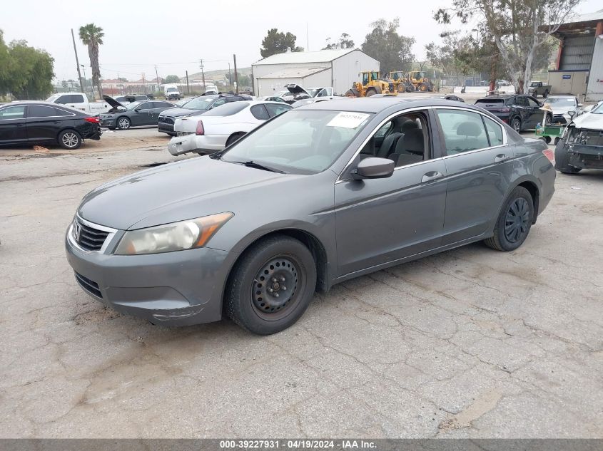 2009 Honda Accord 2.4 Lx VIN: 1HGCP26359A128524 Lot: 39227931