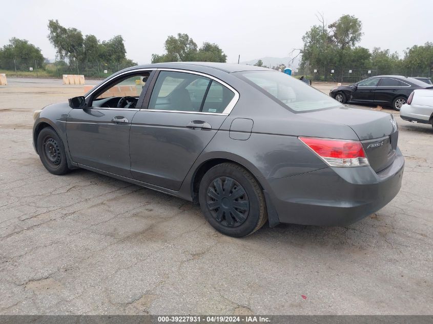 2009 Honda Accord 2.4 Lx VIN: 1HGCP26359A128524 Lot: 39227931