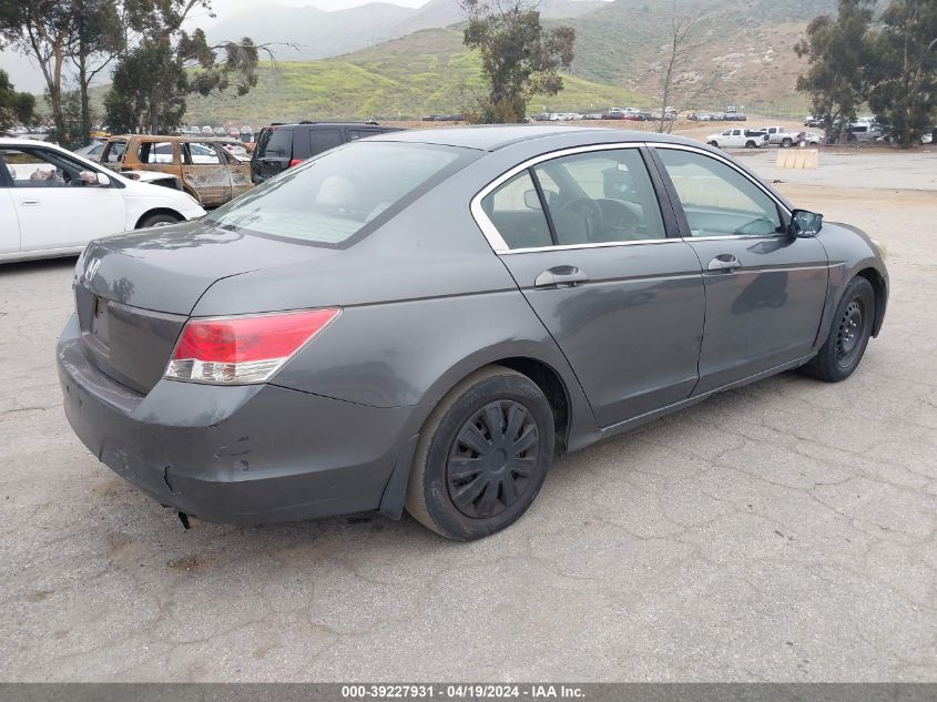 2009 Honda Accord 2.4 Lx VIN: 1HGCP26359A128524 Lot: 39227931