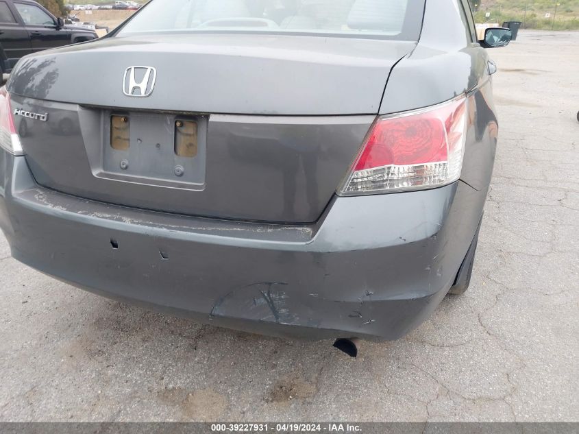 2009 Honda Accord 2.4 Lx VIN: 1HGCP26359A128524 Lot: 39227931