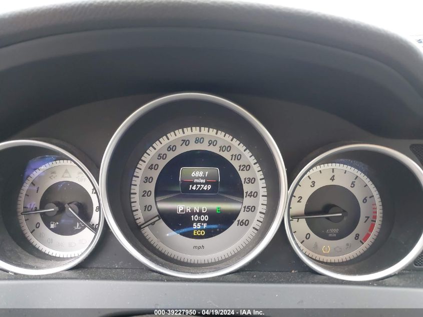 2013 Mercedes-Benz C 300 Luxury 4Matic/Sport 4Matic VIN: WDDGF8AB4DR248531 Lot: 39227950