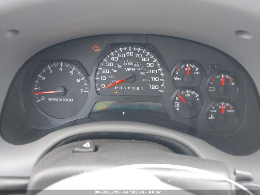 2006 Chevrolet Trailblazer Lt VIN: 1GNDS13S362199015 Lot: 39227996