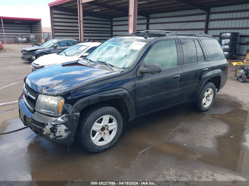 2006 Chevrolet Trailblazer Lt VIN: 1GNDS13S362199015 Lot: 39227996