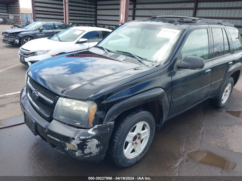 2006 Chevrolet Trailblazer Lt VIN: 1GNDS13S362199015 Lot: 39227996