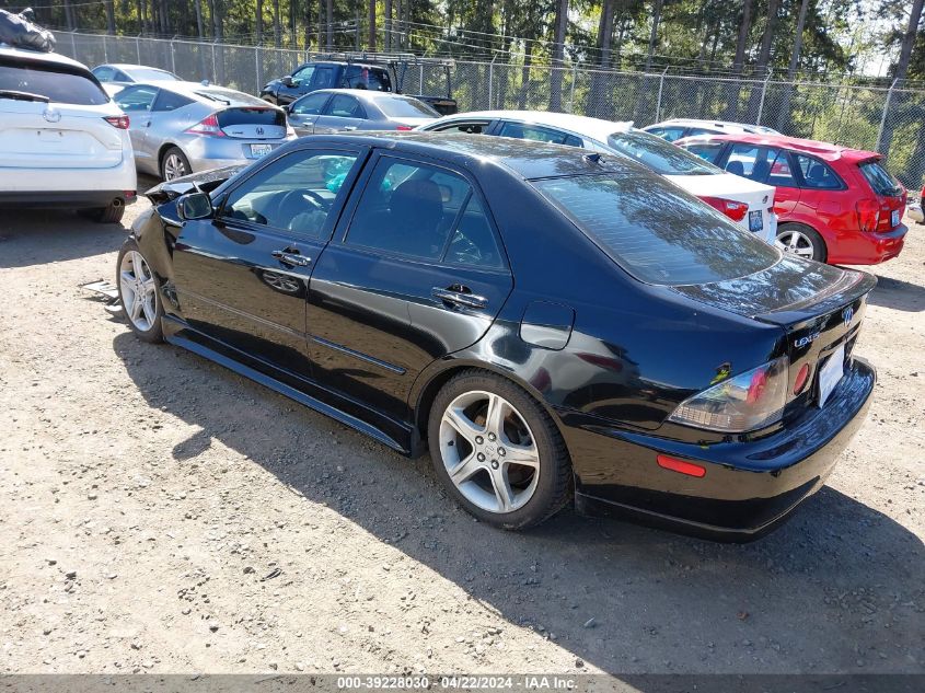 2002 Lexus Is 300 VIN: JTHBD192420043930 Lot: 39228030