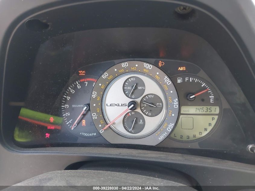 2002 Lexus Is 300 VIN: JTHBD192420043930 Lot: 39228030