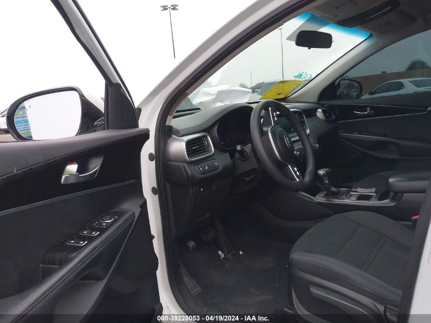 2019 Kia Sorento 2.4L Lx VIN: 5XYPG4A34KG566203 Lot: 39228053