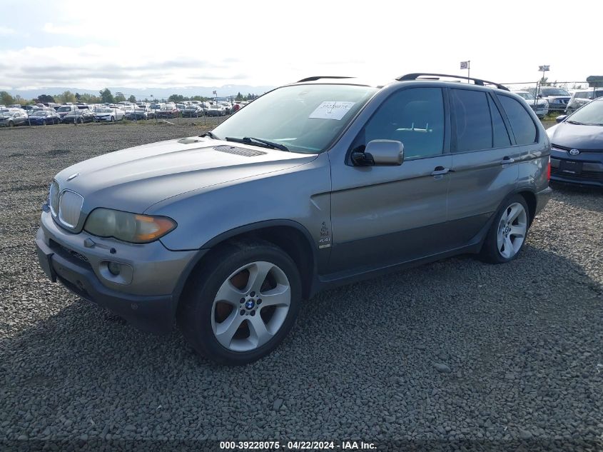 2004 BMW X5 4.4I VIN: 5UXFB53544LV08788 Lot: 45886184