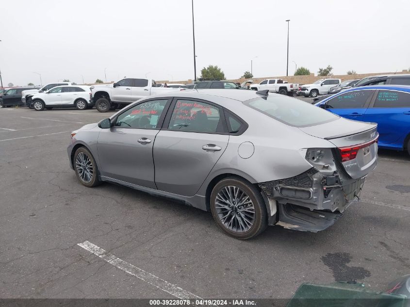 2023 Kia Forte Gt-Line VIN: 3KPF54AD6PE535033 Lot: 39228078