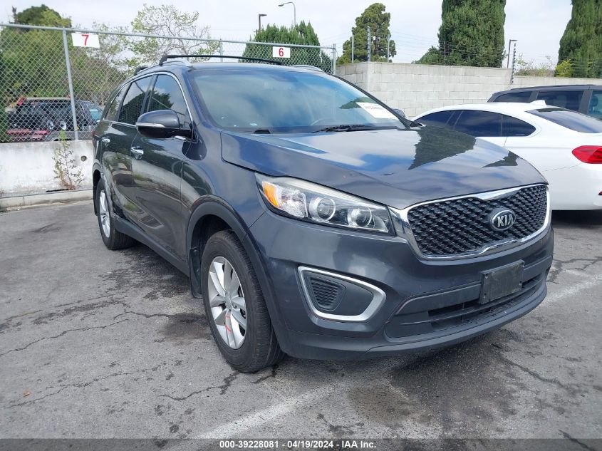 2016 Kia Sorento 2.4L Lx VIN: 5XYPG4A30GG135493 Lot: 39228081