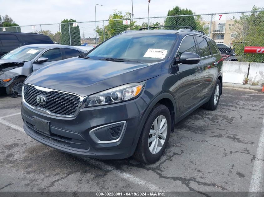 2016 Kia Sorento 2.4L Lx VIN: 5XYPG4A30GG135493 Lot: 39228081