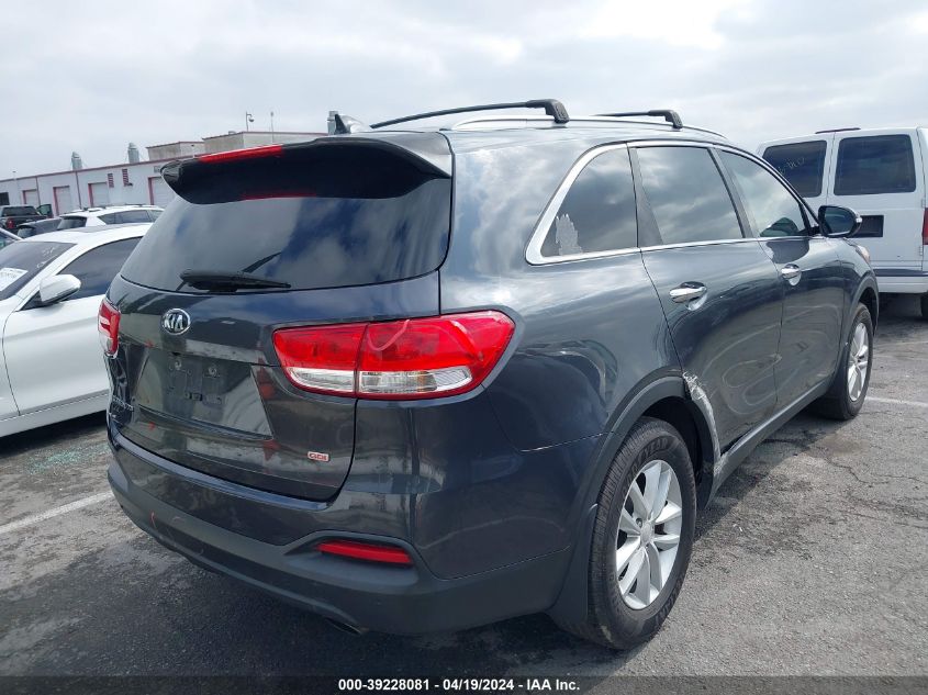 2016 Kia Sorento 2.4L Lx VIN: 5XYPG4A30GG135493 Lot: 39228081