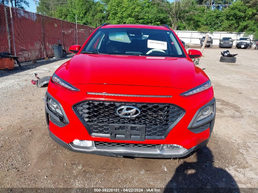 2020 Hyundai Kona Sel Plus VIN: KM8K62AA7LU585615 Lot: 48634694