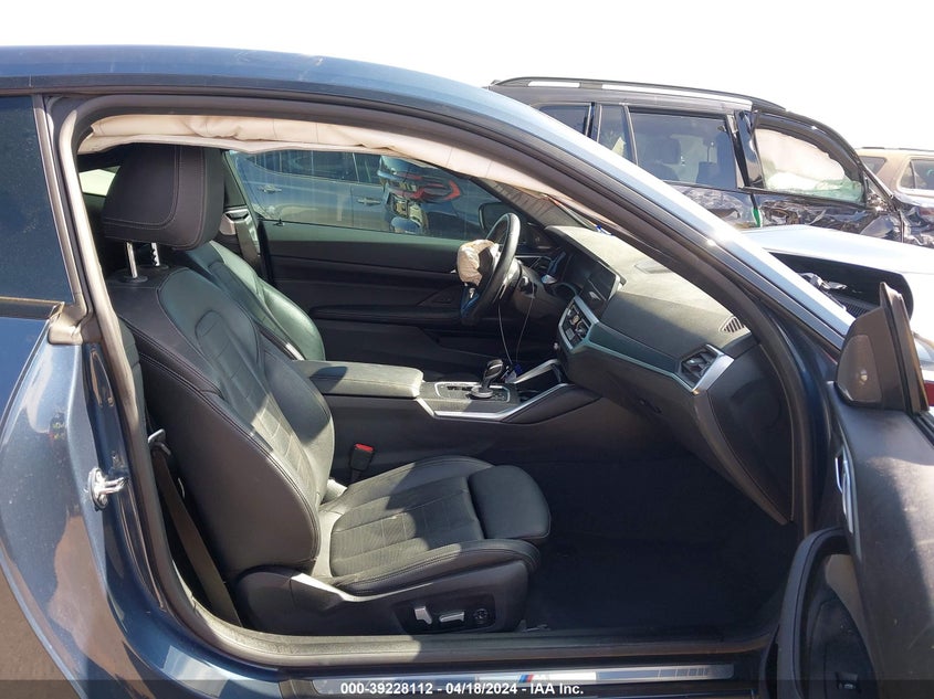 2022 BMW 430I xDrive VIN: WBA73AP0XNCK16393 Lot: 39228112