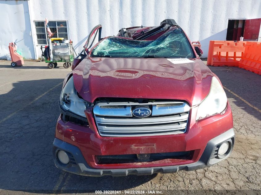 2014 Subaru Outback 2.5I Premium VIN: 4S4BRBDC4E3250647 Lot: 39228241