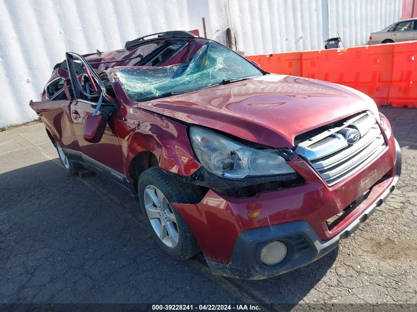 2014 Subaru Outback 2.5I Premium VIN: 4S4BRBDC4E3250647 Lot: 39228241