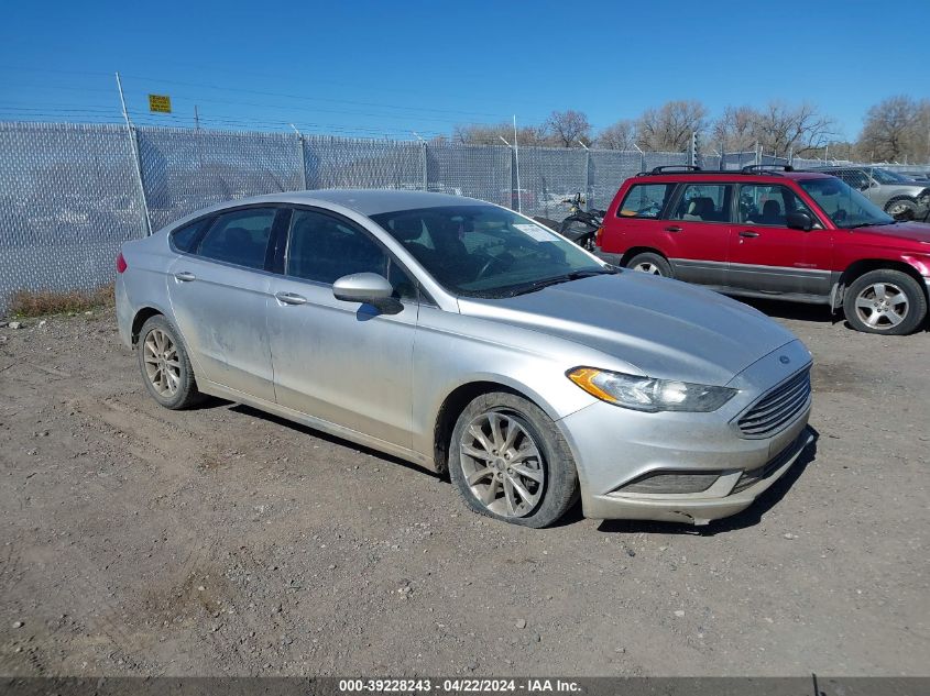 2017 Ford Fusion Se VIN: 3FA6P0H72HR280173 Lot: 50065664