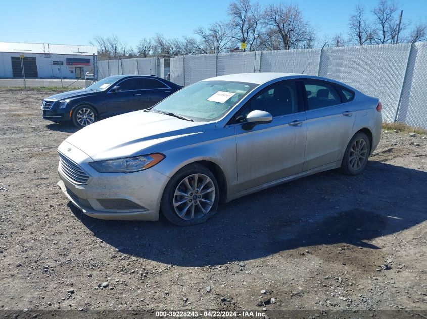 2017 Ford Fusion Se VIN: 3FA6P0H72HR280173 Lot: 50065664