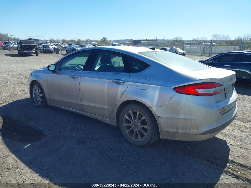 2017 Ford Fusion Se VIN: 3FA6P0H72HR280173 Lot: 50065664