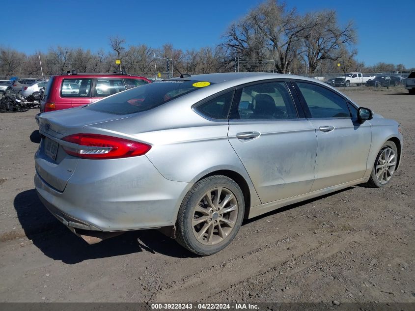 2017 Ford Fusion Se VIN: 3FA6P0H72HR280173 Lot: 50065664