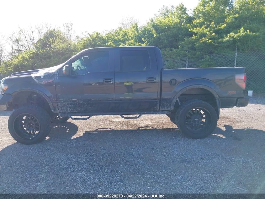 2012 Ford F-150 Supercrew VIN: 1FTFW1ET7CFB61089 Lot: 39228270