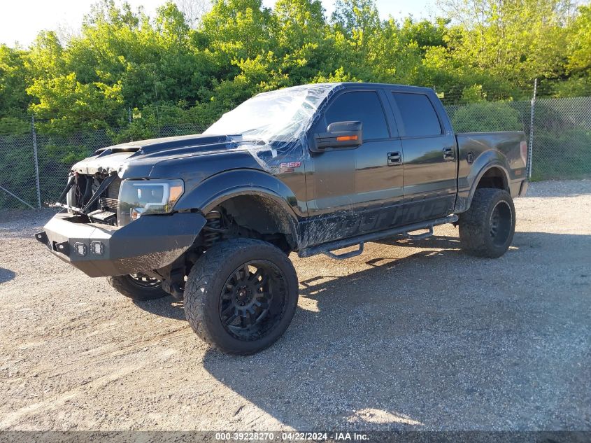 2012 Ford F-150 Supercrew VIN: 1FTFW1ET7CFB61089 Lot: 39228270